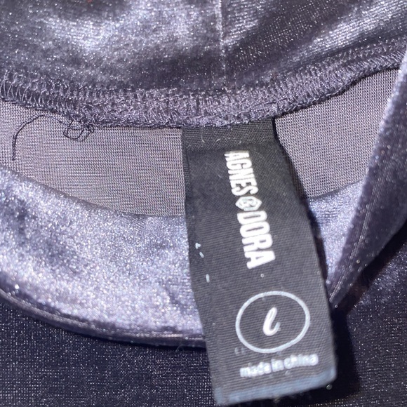 Agnes & Dora | Velvet Sleeveless Dress | Size Large - Picture 3 of 3